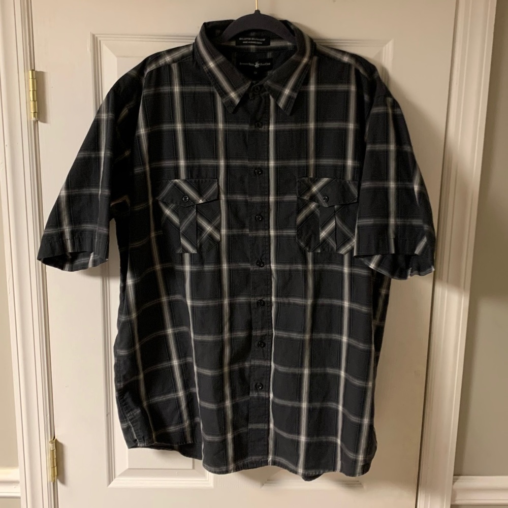 Beverly Hills Polo Club Shortsleeved Button Up